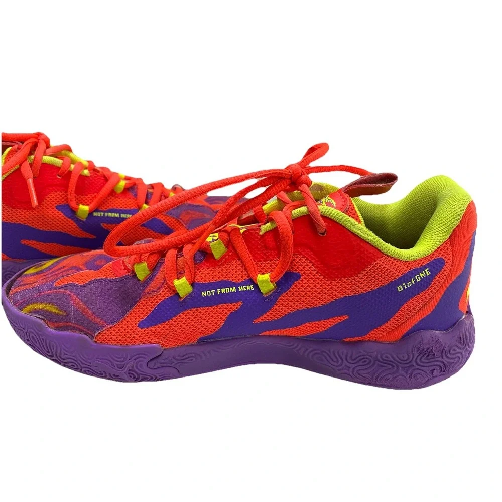 Puma Boys Sneakers Size 5.5 Not From Here 01 Of One Sport Street‎ Wear Colorful